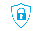 Reliable Hosting and Security Icon